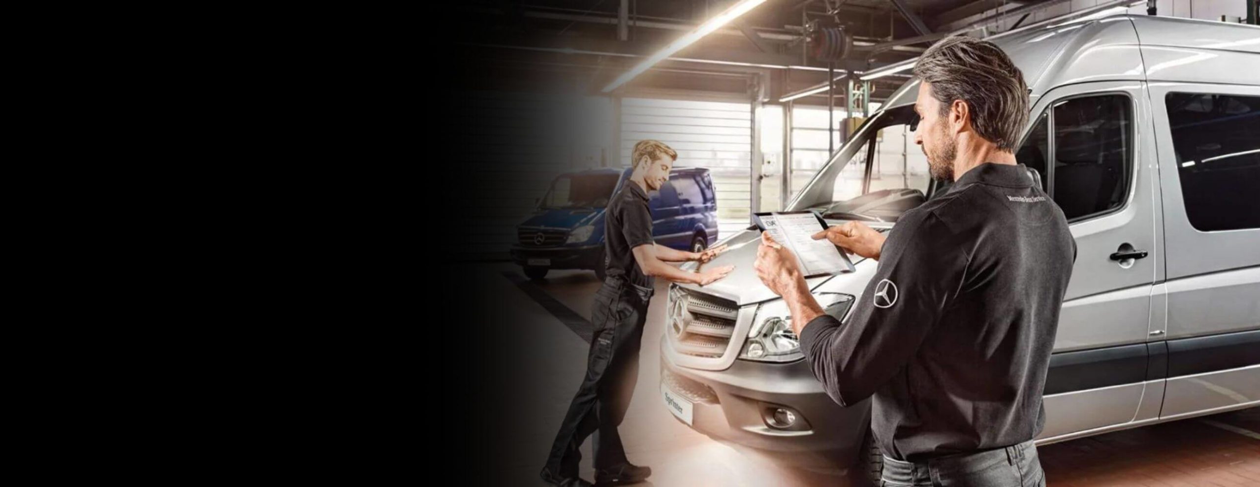 Service auto pentru autoutilitare Mercedes-Benz - auto schunn